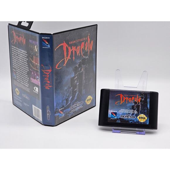 Bram Stoker's Dracula - Sega Genesis - Cart w/Box - Tested! - Picture 1 of 2